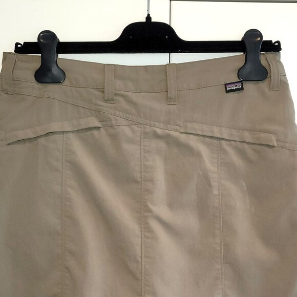 Patagonia Stand-Up Travel Skirt/Skort in Tan Size 4 - Picture 6 of 6